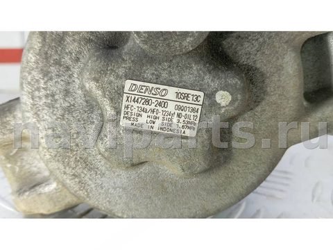 Компрессор кондиционера Suzuki SX4, 2014 г., OEM 4472802400, арт. DBM22DI01, фото 6