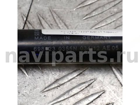 Амортизатор капота BMW 5 F10/F11/GT F07, 2012 г., OEM 51237309117, арт. 999593980980, фото 4