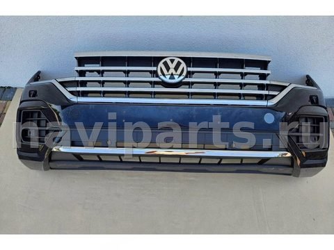 Бампер передний Volkswagen Touareg, 2021 г., арт. 4593