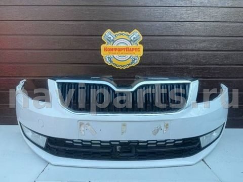Бампер передний Skoda Octavia X5, 2013 г., OEM 5E0807221, арт. 6088