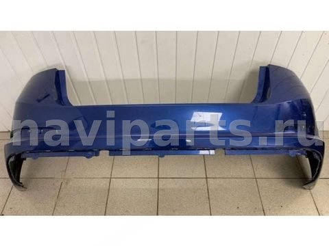 Бампер задний Skoda Rapid, 2012 г., OEM 60U807421D, арт. B4040