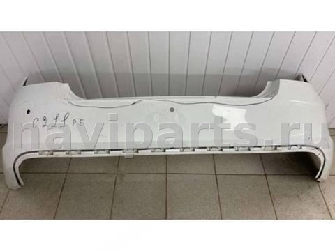 Бампер задний Skoda Rapid, 2012 г., OEM 60U807421B, арт. B4108