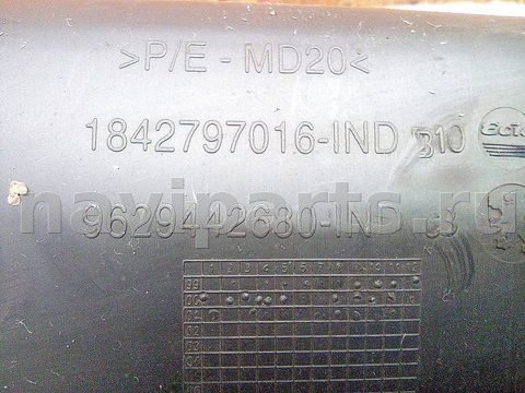 Бардачок Peugeot 607, 2007 г., OEM 1842797016, арт. A8896_1, фото 14