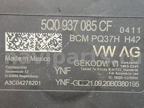 Блок контроля слепых зон Volkswagen Jetta, 2019 г., OEM 5Q0937085CF, арт. 329071, фото 5