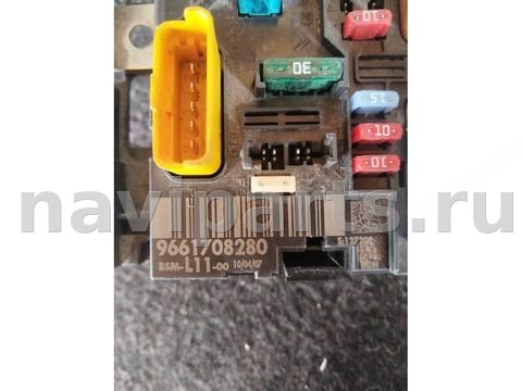 Блок контроля слепых зон Peugeot 307, 2007 г., OEM 9661708280, арт. z3480_2, фото 3