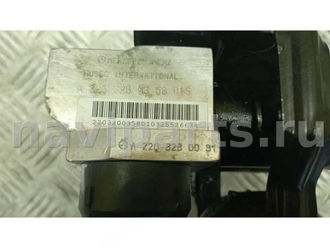 Блок клапанов гидроподвески Mercedes S W220, 1999 г., OEM 2203260031, арт. B22588, фото 5
