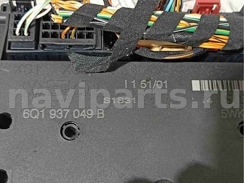 Блок комфорта Skoda Fabia, 2000 г., OEM 6Q1937049B, арт. 006104