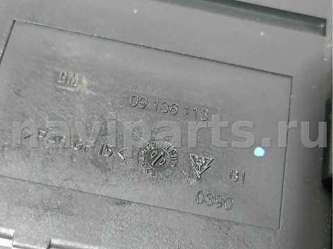 Блок комфорта Opel Zafira, 2000 г., OEM 09136113, арт. 010149, фото 2