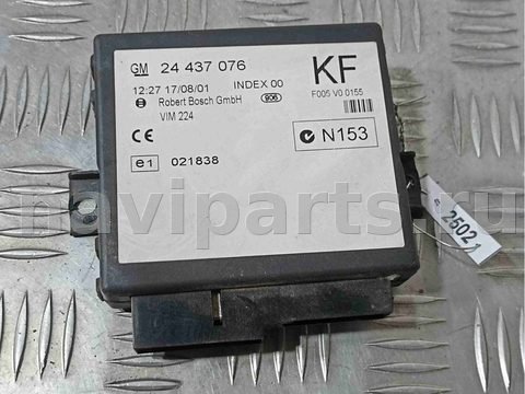 Блок комфорта Opel Zafira, 2001 г., OEM 24437076, арт. 022502