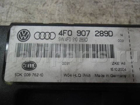 Блок комфорта Audi A6, 2006 г., OEM 4FO907289D, арт. 10072894, фото 2