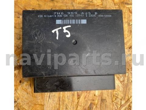Блок комфорта Volkswagen Transporter T5 V, 2002 г., OEM 7h0959433b, арт. 6585
