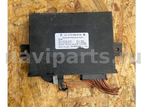 Блок комфорта Mercedes E W212 E-Class W212 IV, 2009 г., OEM a2129003806, арт. 6589