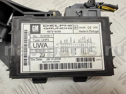 Блок комфорта Opel Corsa, 2008 г., OEM 13187911, арт. A44973_2