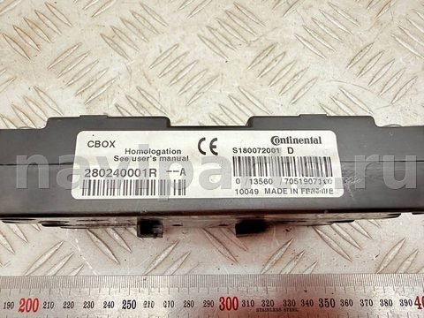 Блок комфорта Renault Scenic, 2013 г., OEM 280240001R, арт. A51522_4