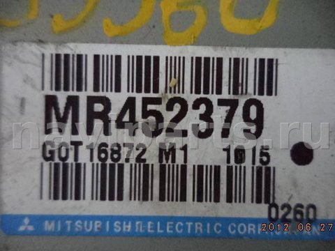 Новое Mitsubishi Montero, 2001 г., OEM MR452379, арт. 00136933, фото 3