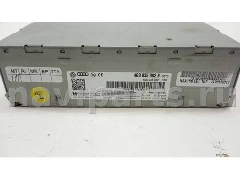 Блок мультимедиа Volkswagen Touareg, 2011 г., OEM 4G0035080B, арт. 00-00136944