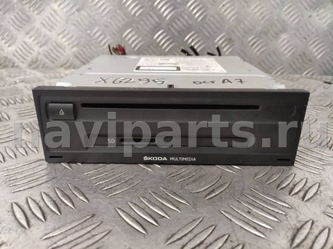 Блок мультимедиа Skoda Octavia A7, 2014 г., OEM 5E0035842A, арт. 101653104