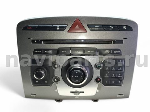 Блок мультимедиа Peugeot 308, 2010 г., OEM 96738873XH, арт. 105661274
