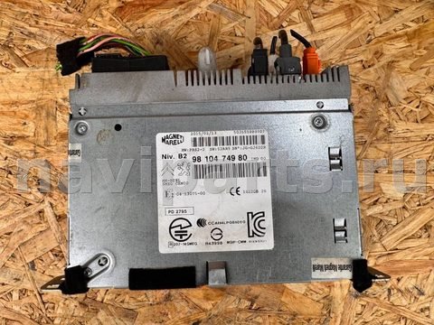 Блок мультимедиа Citroen C4 Cactus, 2015 г., OEM 9810474980, арт. 113473407