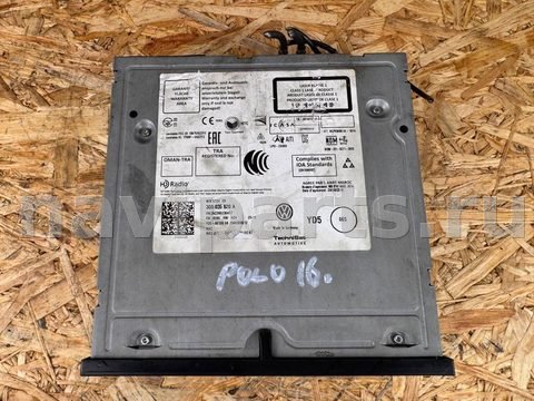 Блок мультимедиа Volkswagen Polo, 2016 г., OEM 3Q0035820A, арт. 113475283