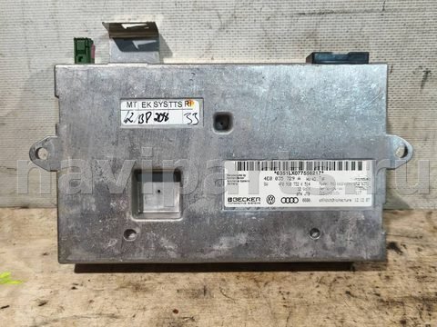 Блок мультимедиа Audi A6 C6 (S6,RS6), 2007 г., OEM 4E0035729, арт. 115446518, фото 4