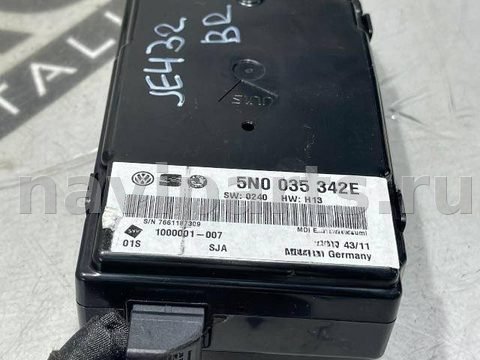 Блок мультимедиа Volkswagen Jetta, 2012 г., OEM 5N0035342E, арт. 120425790, фото 4