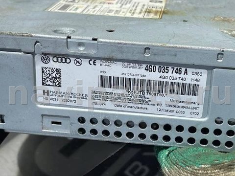 Блок мультимедиа Audi A6 C7 (S6,RS6), 2012 г., OEM 4G0035746A, арт. 127586543, фото 12