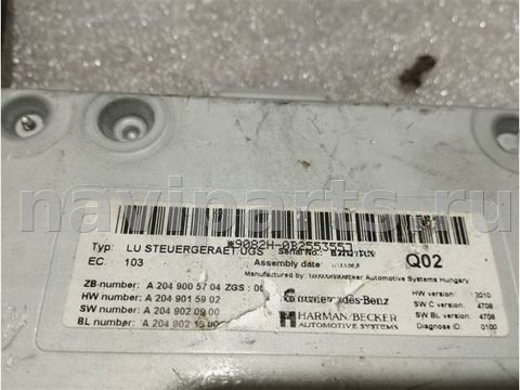 Блок мультимедиа Mercedes GL X164, 2011 г., OEM A2049005704, арт. 13544.I161, фото 3