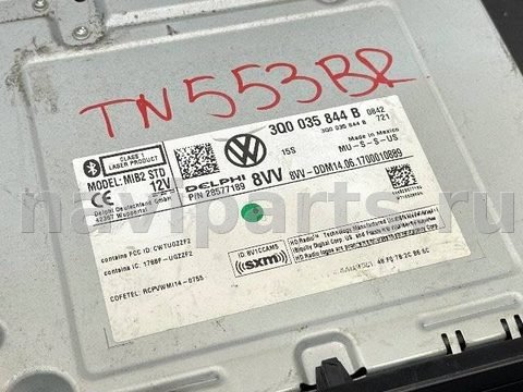 Блок мультимедиа Volkswagen Tiguan, 2018 г., OEM 3Q0035844B, арт. 148226100, фото 12