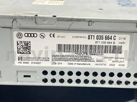 Блок мультимедиа Audi Q5, 2011 г., OEM 8T1035664C, арт. 148776197, фото 11