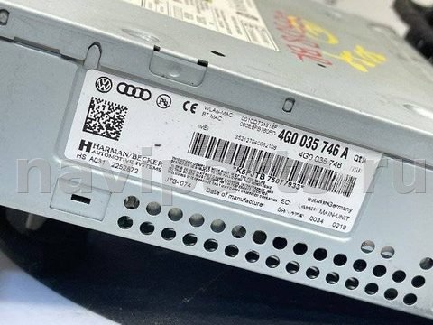 Блок мультимедиа Audi A6 C7 (S6,RS6), 2012 г., OEM 4G0035746A, арт. 152667754, фото 13