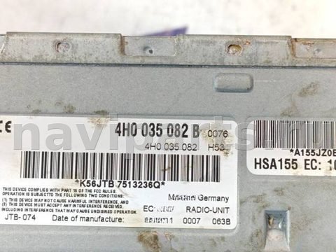 Блок мультимедиа Audi A8 D4 (S8), 2012 г., OEM 4H0035082B, арт. 25079_2, фото 6