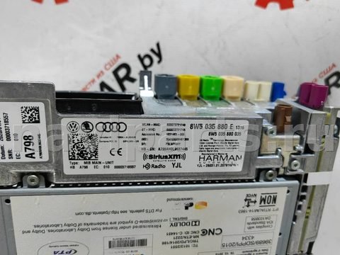 Блок мультимедиа Audi Q5, 2020 г., OEM 8W5035880E, арт. 25889, фото 4