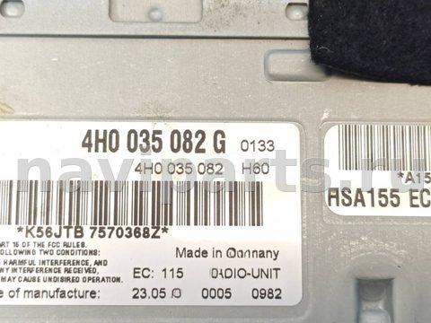 Блок мультимедиа Audi A8 D4 (S8), 2013 г., OEM 4H0035082G, арт. 27019_2, фото 6