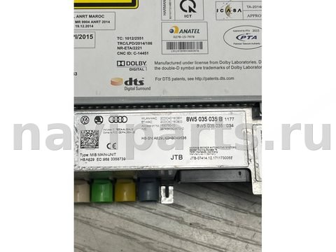 Блок мультимедиа Audi A4 B9, 2017 г., OEM 8W5035035B, арт. 31299, фото 4