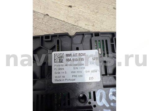 Блок мультимедиа Audi Q5 FY, 2017 г., OEM 80A919615, арт. 34844, фото 5
