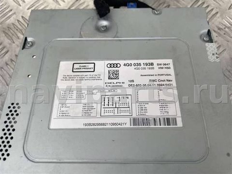 Блок мультимедиа Audi A6 C7 (S6,RS6), 2011 г., OEM 4G0035193B, арт. 4482, фото 2