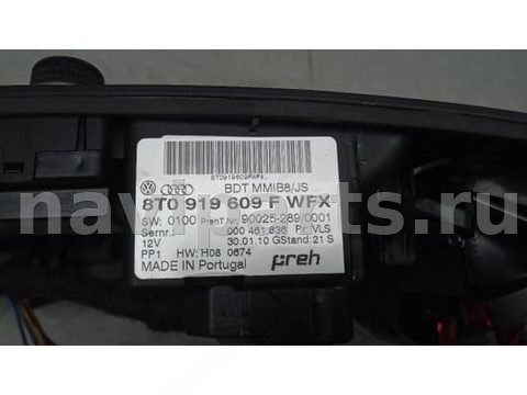 Блок мультимедиа Audi A5, 2010 г., OEM 8T0919609F, арт. 4BM22XM01, фото 9