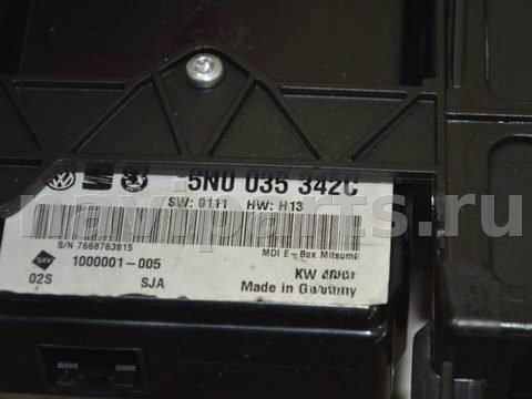 Блок мультимедиа Volkswagen Scirocco, 2010 г., OEM 5N0035342C, арт. 509968909, фото 2