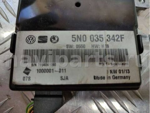 Блок мультимедиа Skoda Rapid, 2013 г., OEM 5N0035342F, арт. 81771337, фото 2