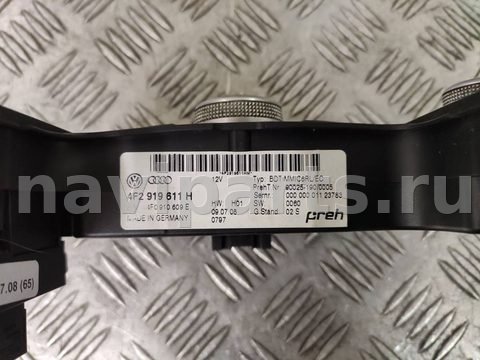 Блок мультимедиа Audi A6 Allroad C6, 2008 г., OEM 4F2919611H, арт. 93813506, фото 3