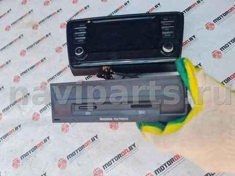 Блок мультимедиа Skoda Octavia A7, 2015 г., OEM 5E0919605J, арт. 96960562_3, фото 5