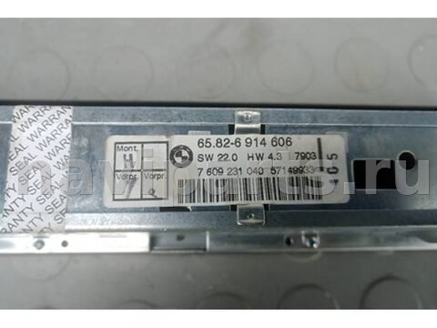 Блок мультимедиа BMW X5 E53, 2005 г., OEM 65826914606, арт. 9OK07SQ01, фото 5
