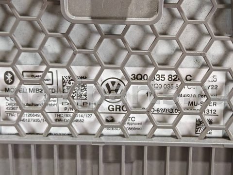 Блок мультимедиа Volkswagen Crafter, 2018 г., OEM 3Q0035824C, арт. D19121, фото 7