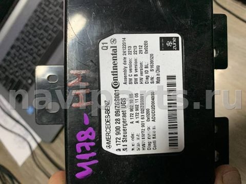 Блок мультимедиа Mercedes ML W166, 2015 г., OEM A1729002809, арт. M178-HM, фото 4