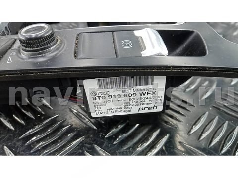 Блок мультимедиа Audi A5, 2009 г., OEM 8T0919609WFX, арт. OUK10XM01, фото 3