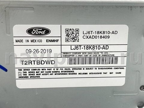 Блок мультимедиа Ford Escape, 2021 г., OEM LJ6T18K810AD, арт. V3562_2, фото 9