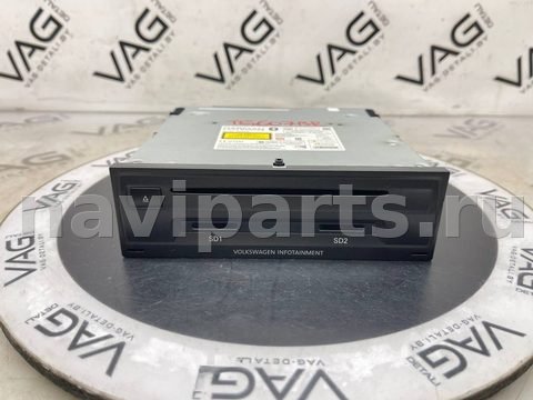 Блок мультимедиа Volkswagen Touareg, 2014 г., OEM 7P6035664F, арт. V5091