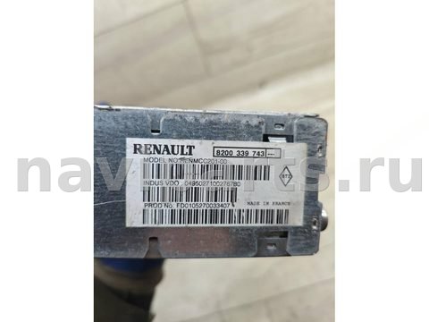 Блок навигации Renault Espace, 2006 г., OEM 8200339743, арт. 103896, фото 4