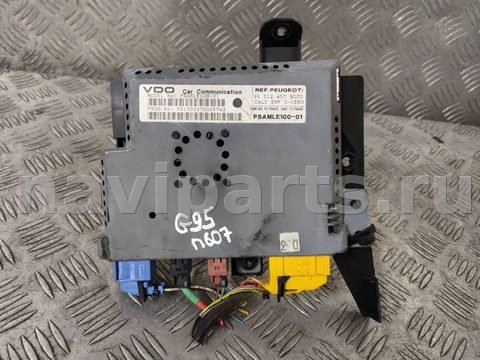 Блок навигации Peugeot 607, 2003 г., OEM 965124578000, арт. 114381865